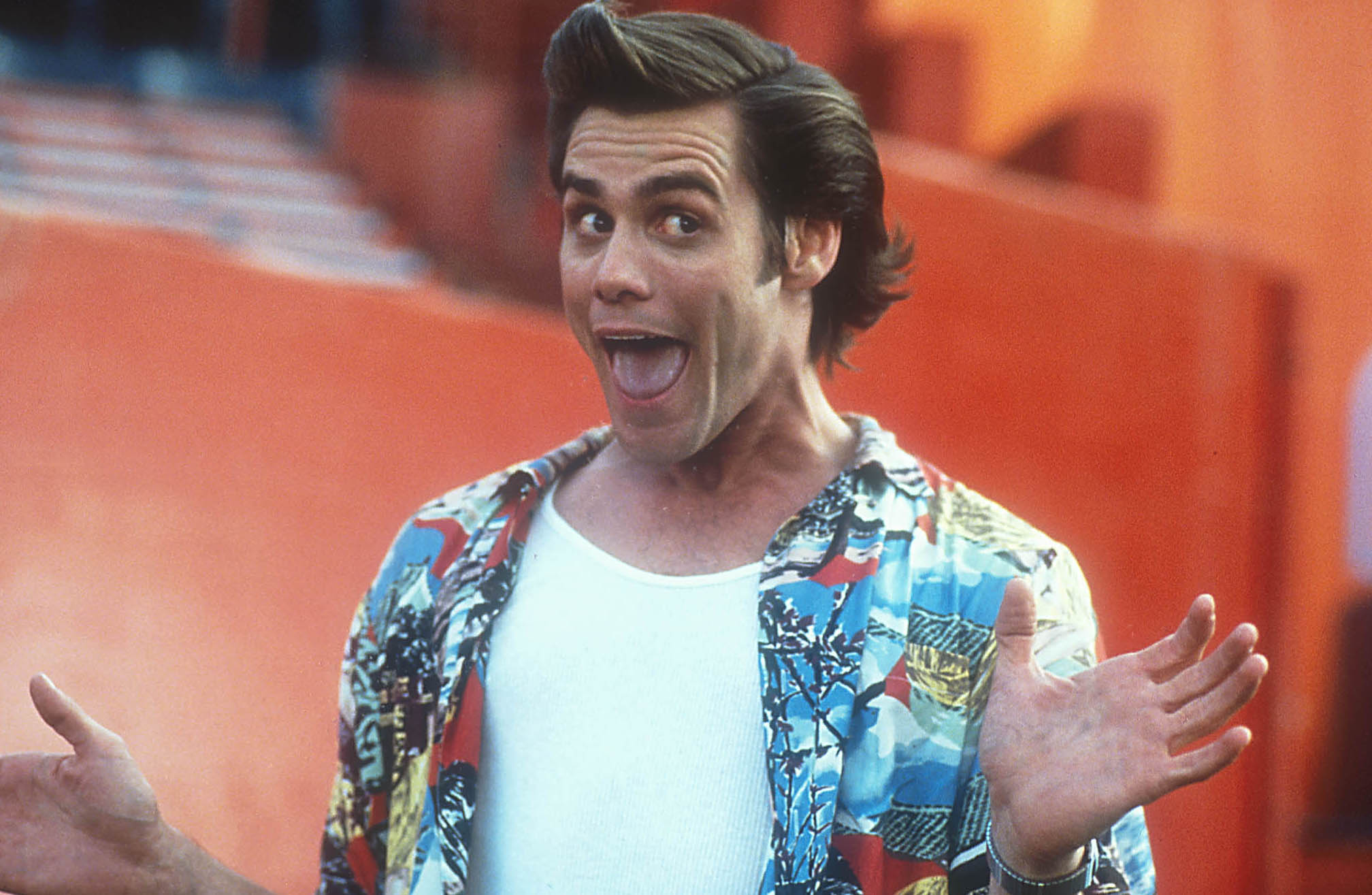 Jim Carrey's Transformation: From Ace Ventura to Blue-Haired Eccentric - wide 3