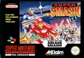 Super Smash TV Super Nintendo