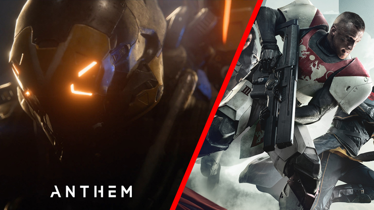 E3 2017: Anthem vs. Destiny 2: What We Know