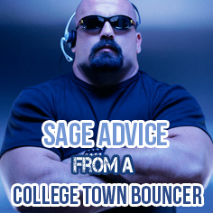 college town bouncer