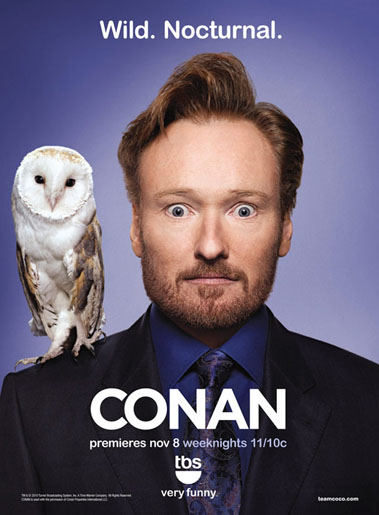 Conan with owl