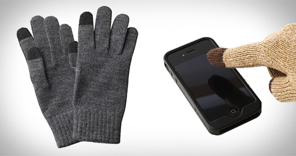 muji touchscreen gloves
